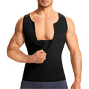 Mens Zipper Front Compression Fitness Vest