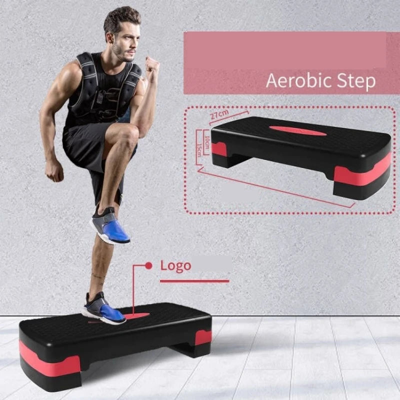 Stepper antideslizante para cardio y yoga en casa