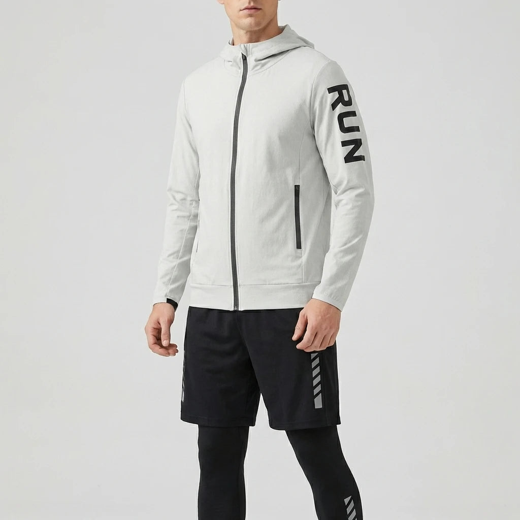 Chaqueta cortavientos deportiva