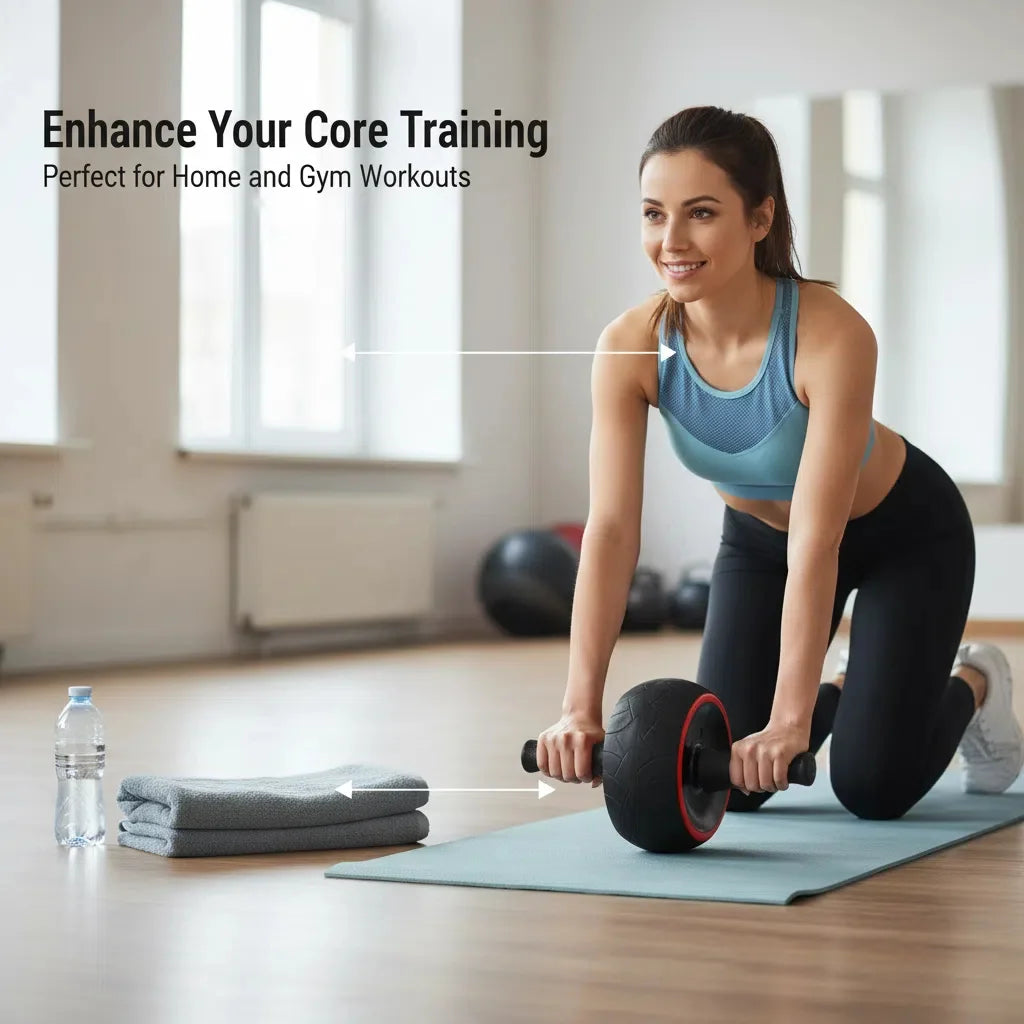 Equipo de fitness para entrenamiento en casa — fuerza core