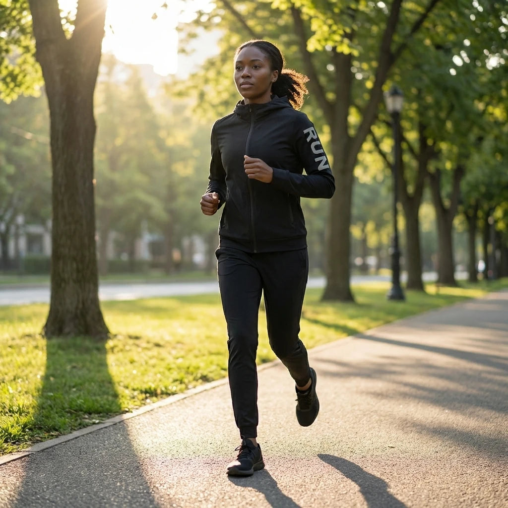 Chaqueta cortavientos deportiva
