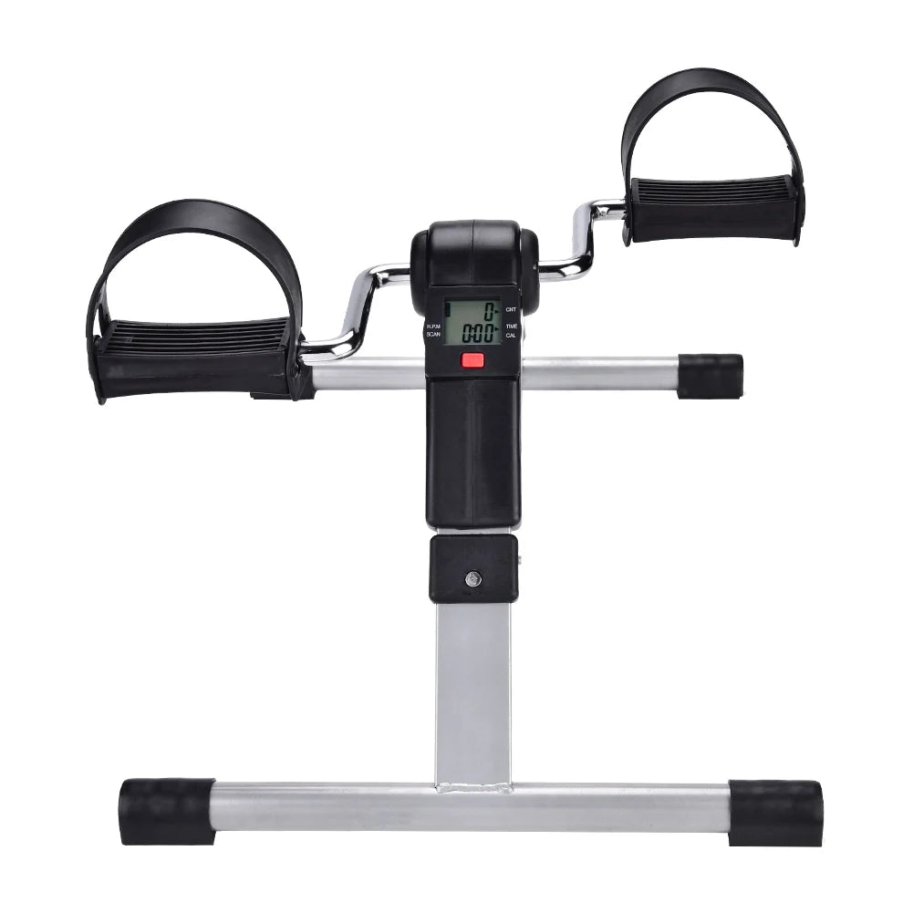Bicicleta/stepper plegable para entrenamiento en casa