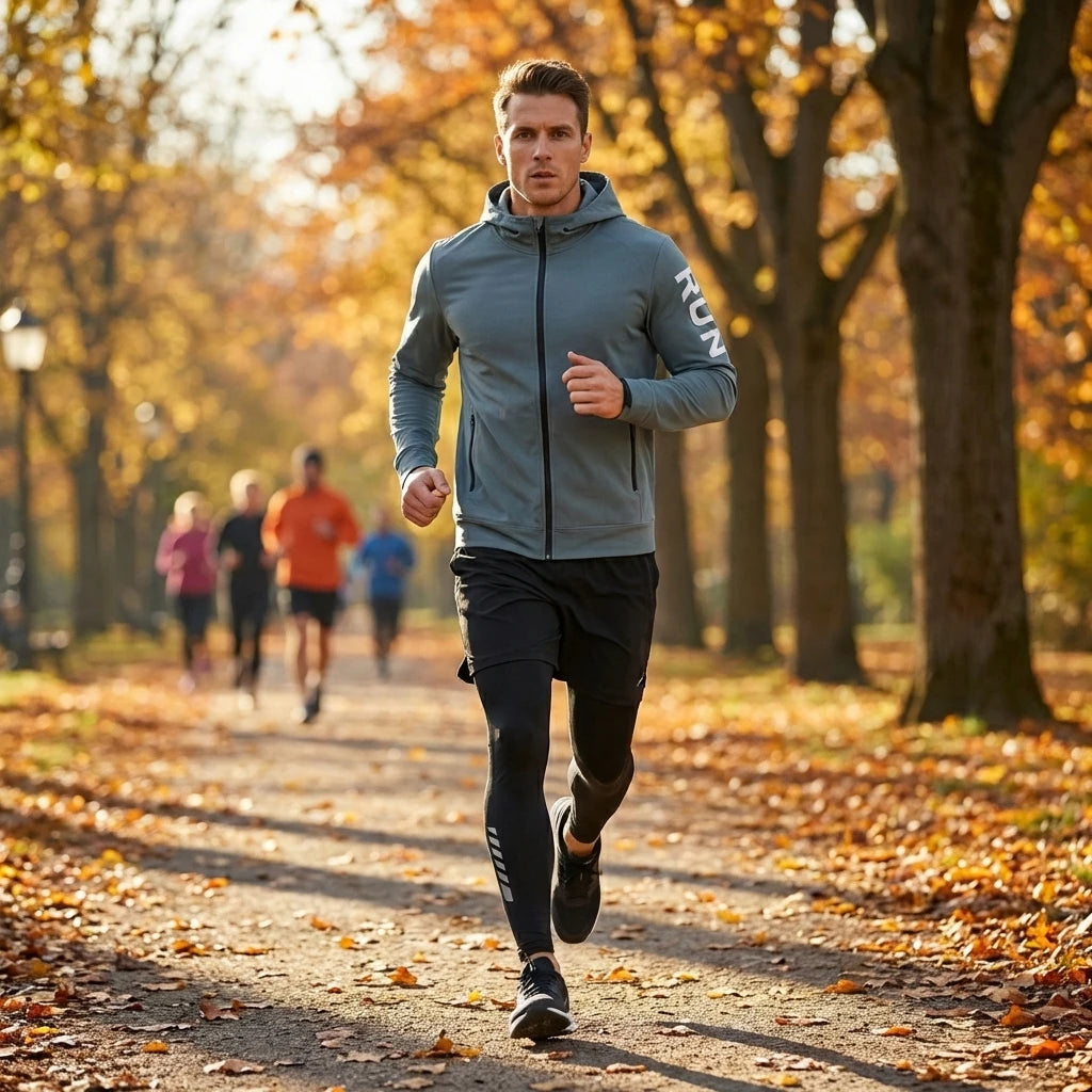 Chaqueta cortavientos deportiva