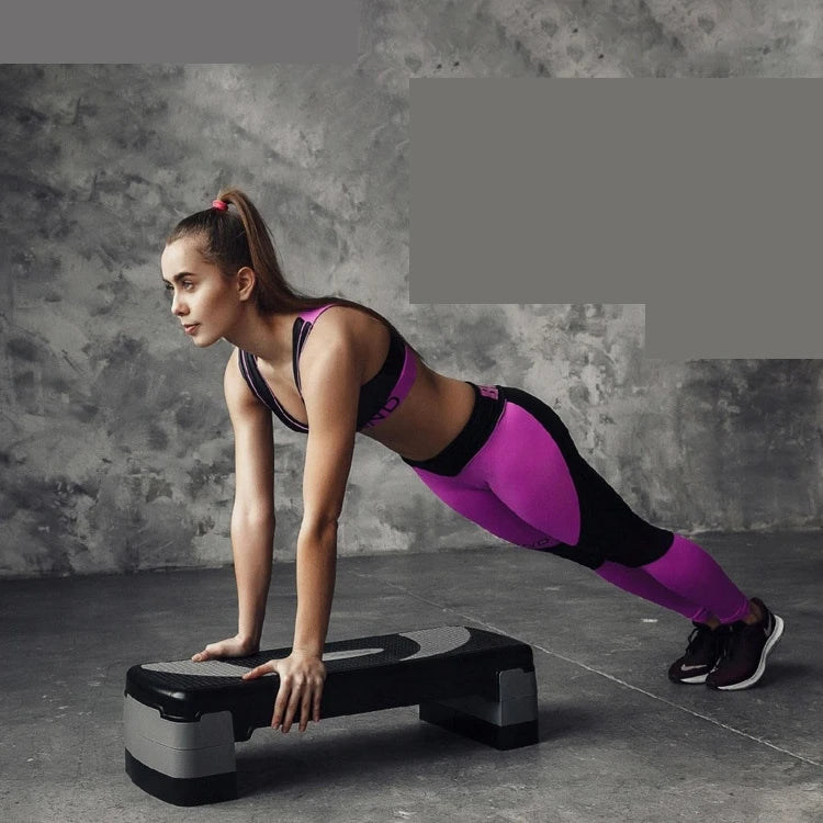 Stepper antideslizante para cardio y yoga en casa