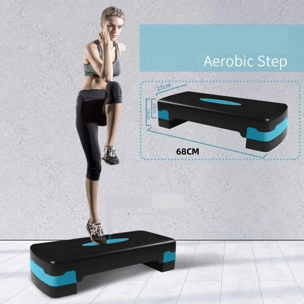 Stepper antideslizante para cardio y yoga en casa