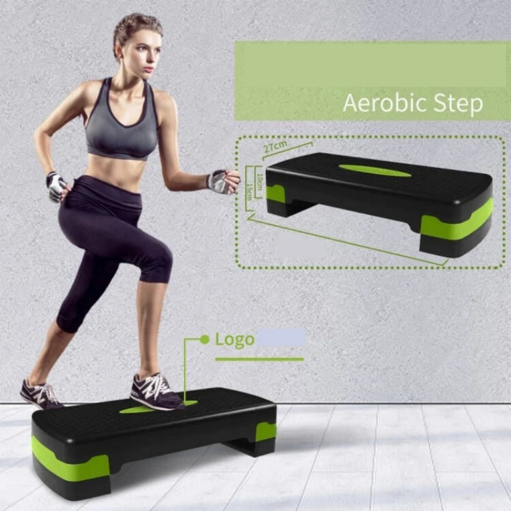 Stepper antideslizante para cardio y yoga en casa