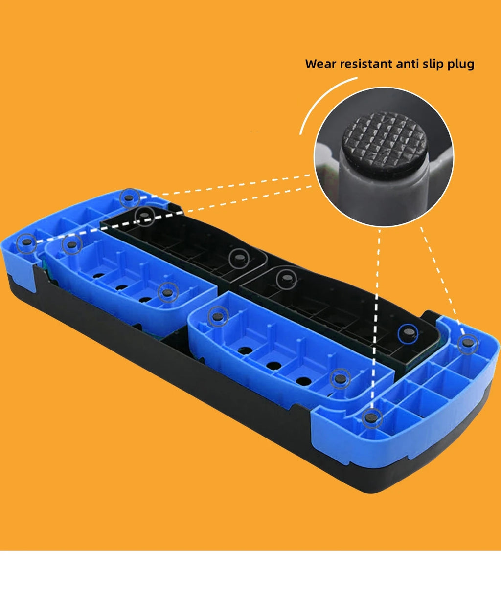 Stepper antideslizante para cardio y yoga en casa