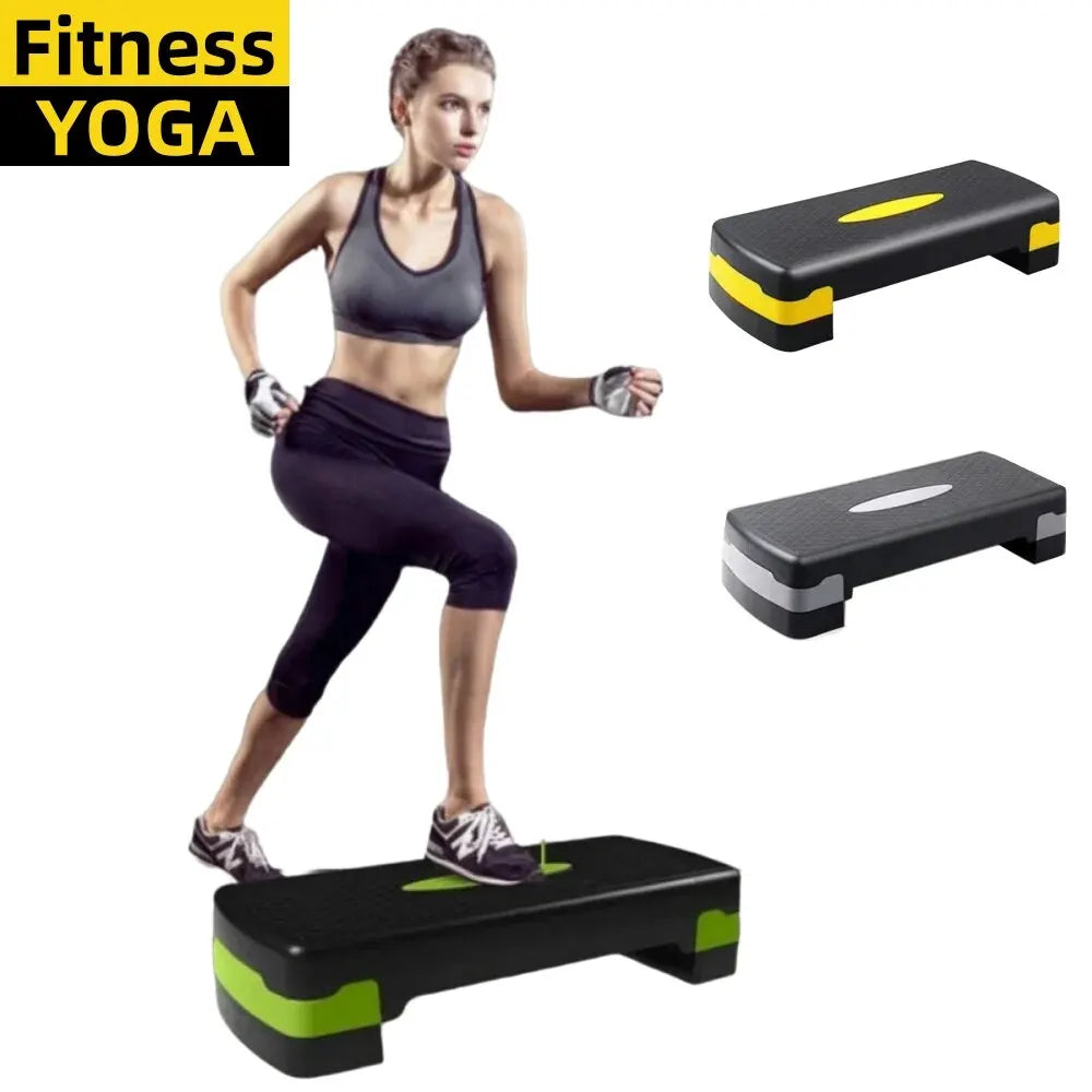 Stepper antideslizante para cardio y yoga en casa