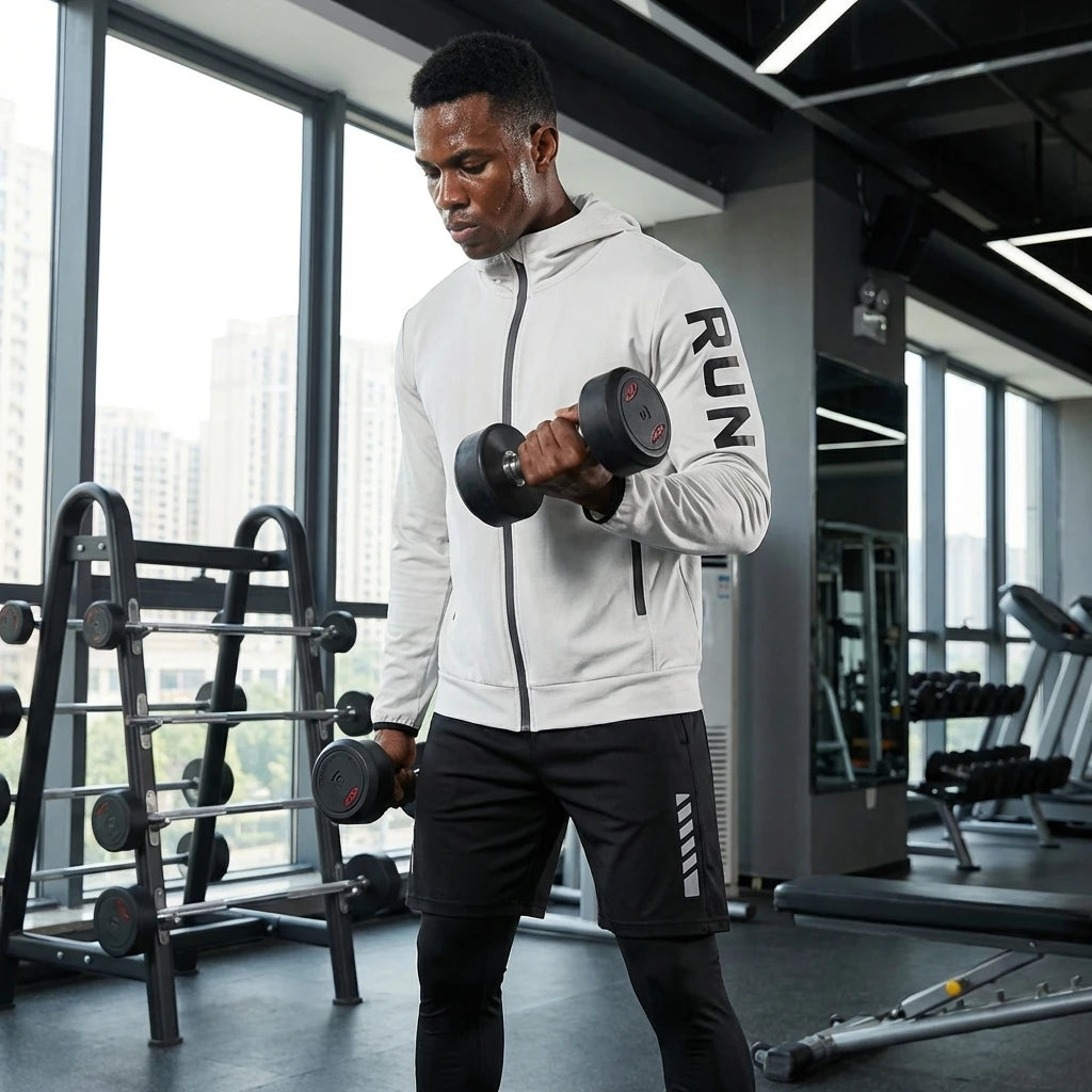 Chaqueta cortavientos deportiva