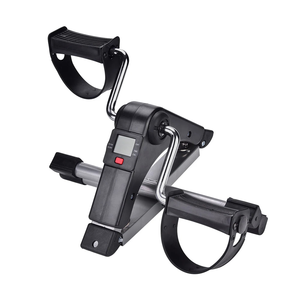 Bicicleta/stepper plegable para entrenamiento en casa