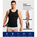 Mens Zipper Front Compression Fitness Vest
