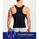 Mens Zipper Front Compression Fitness Vest